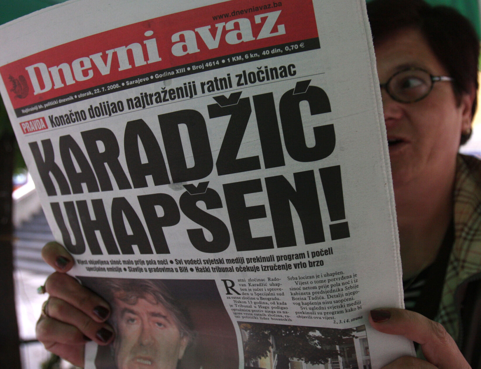 2008: Radovan Karadzic